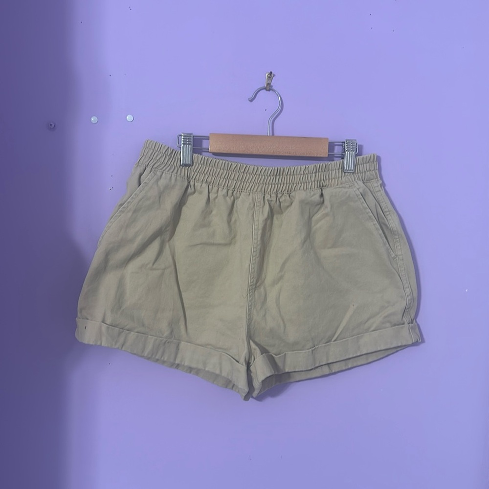 Forever 21 High Waisted Khaki Shorts NWOT